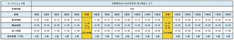 ⑧世界のみんなが大好き